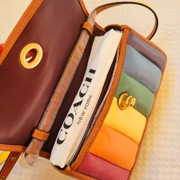 Coach Turnlock Clutch - Picture 8 of 16